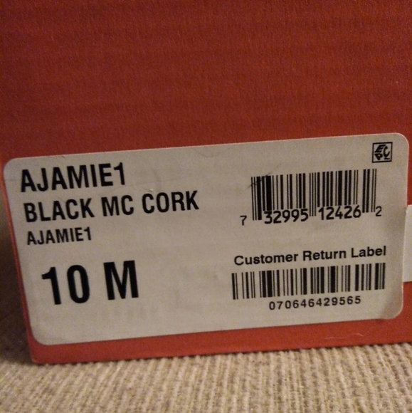 American Rag Womens Jamie1 Fabric Open Toe Casual Ankle Strap, Black, Size 10 M - Picture 3 of 3